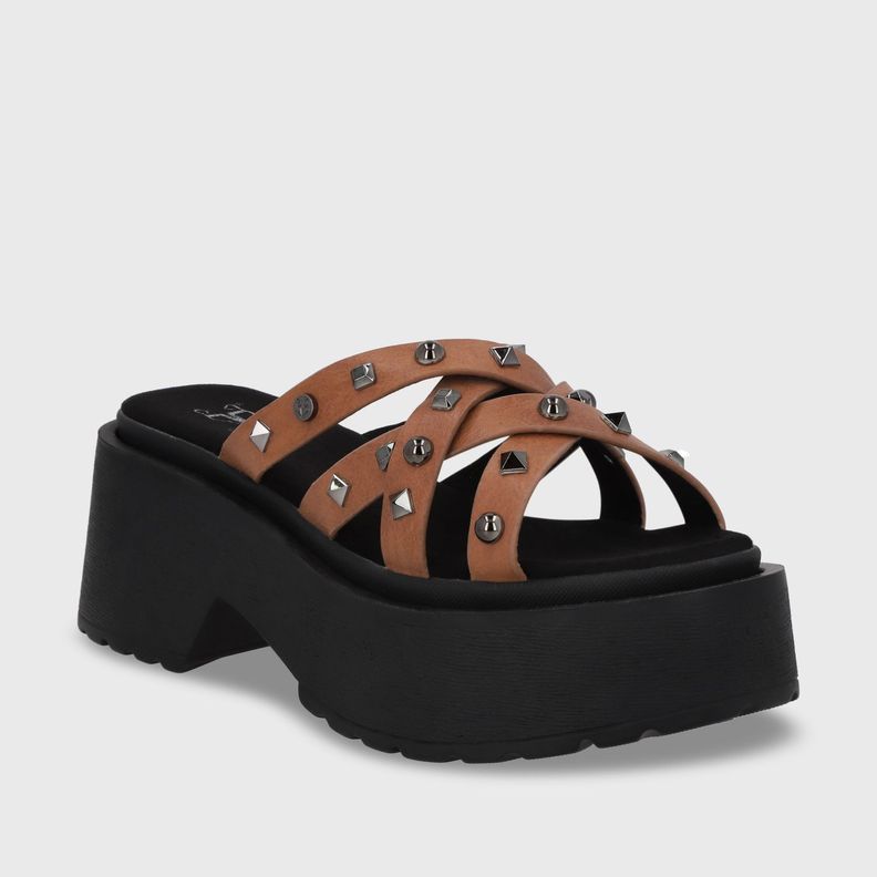 Sandalia Plataforma Beige Mujer 45984 Gotta-1