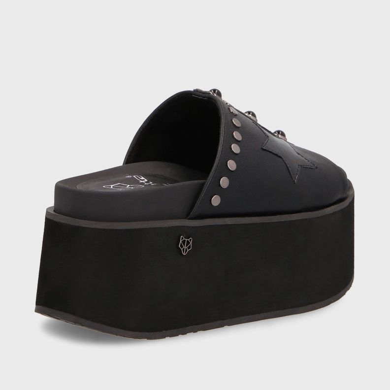 Sandalia Plataforma Negra Mujer 35182 Gotta-5