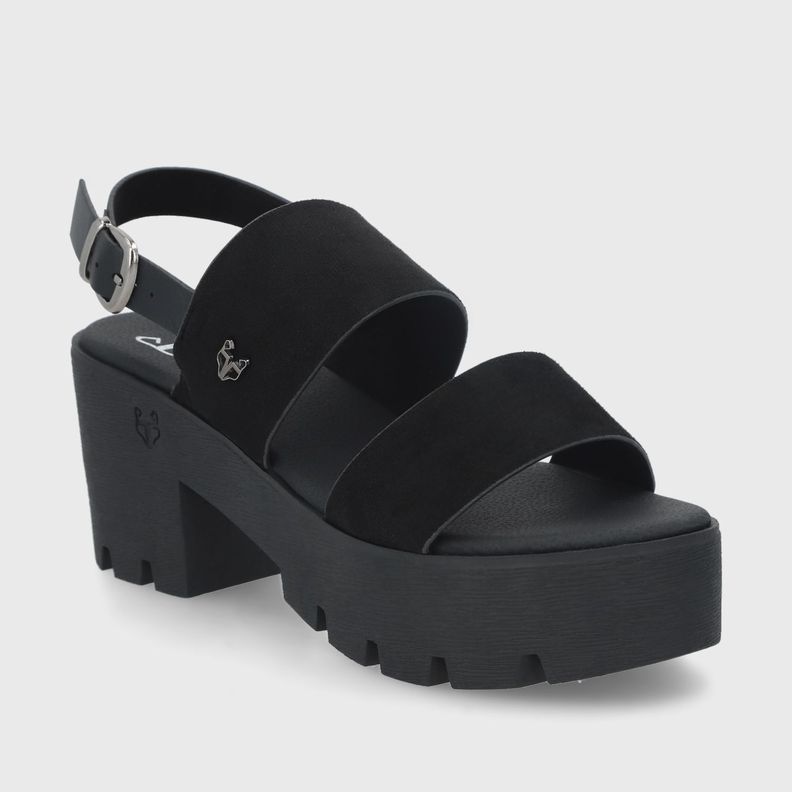 Sandalia Negra  Mujer 43021 Gotta-1