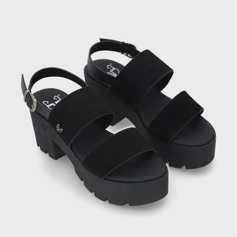Sandalia Negra  Mujer 43021 Gotta-2