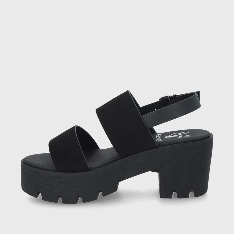 Sandalia Negra  Mujer 43021 Gotta-3