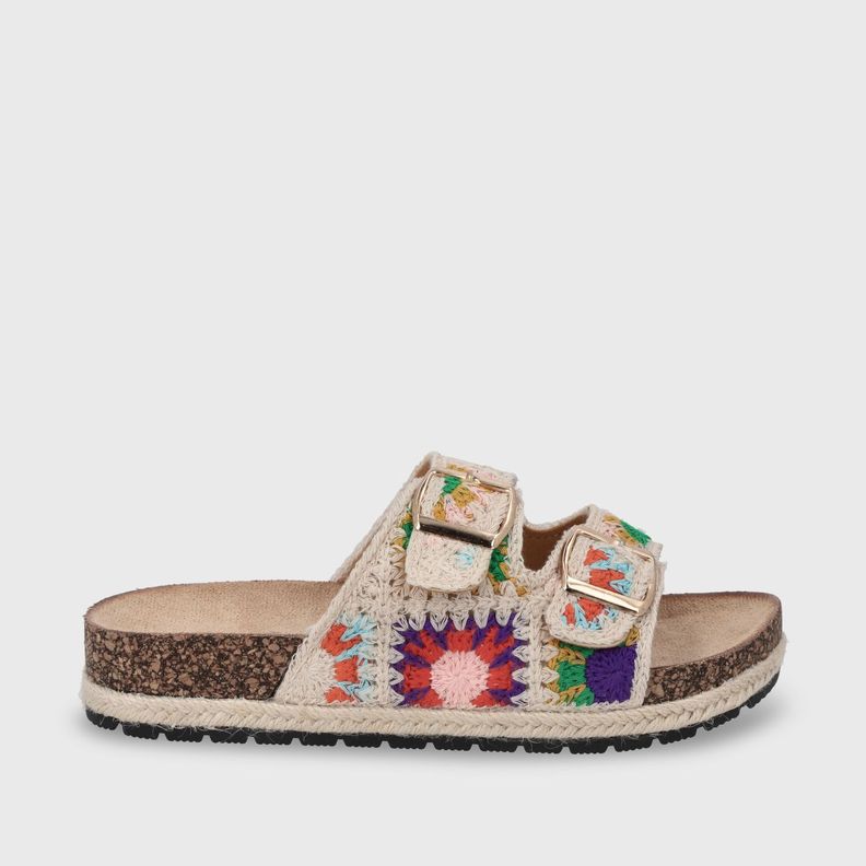 sandalia Plano Multicolor Mujer 52040 Gotta-6