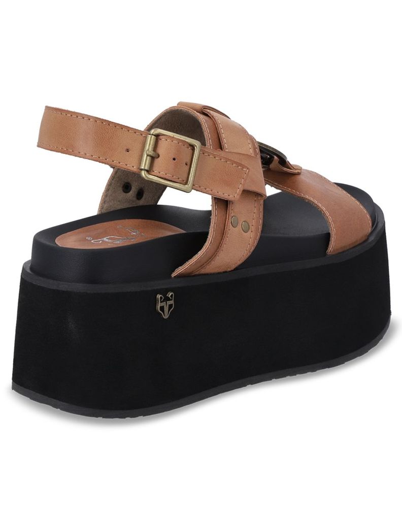 Sandalia Plataforma Beige Mujer 35186 Gotta-4
