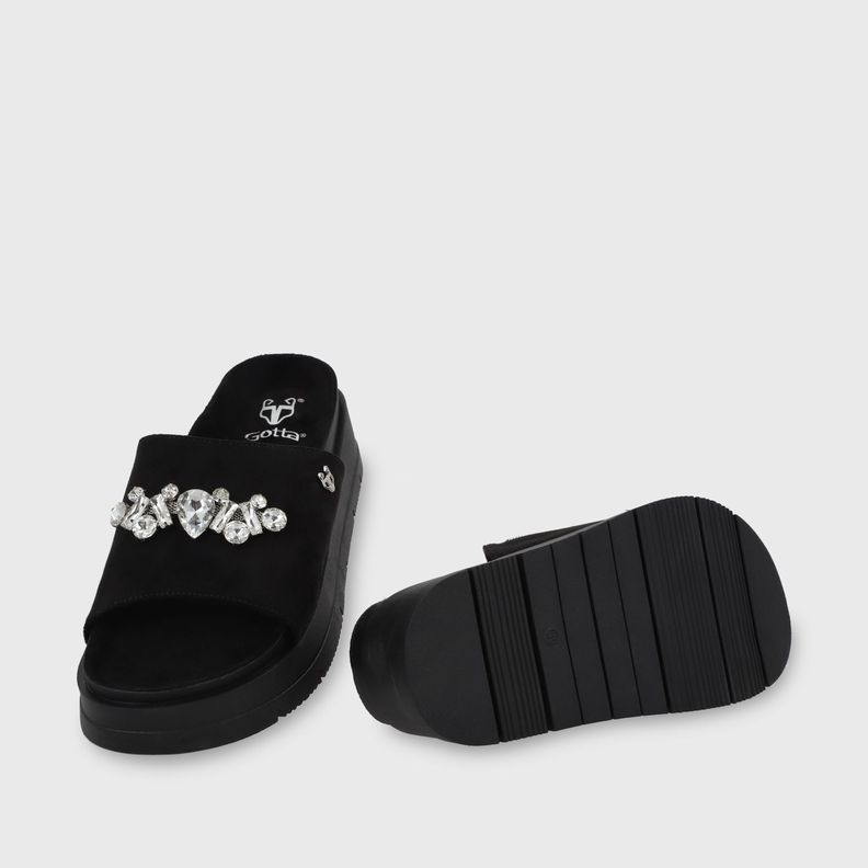 Sandalia Plataforma Negra Mujer 55232 Gotta-6