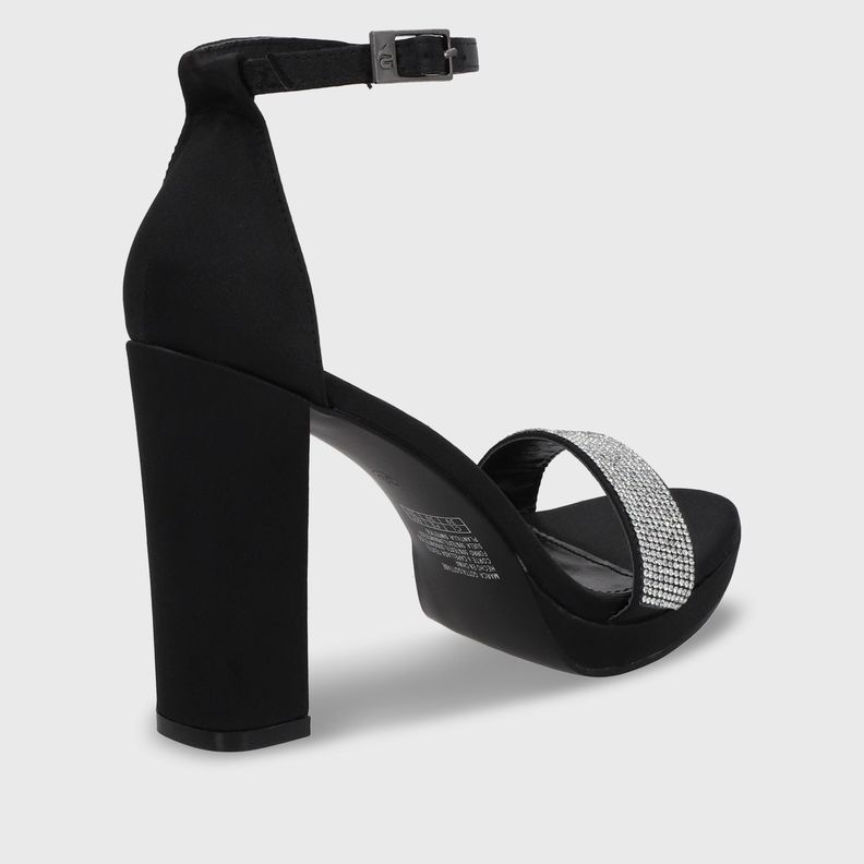 Sandalia Taco Negra Mujer 15835 Gotta-4