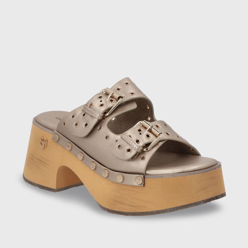 Sandalia Plataforma Oro Mujer 35266 Gotta-1
