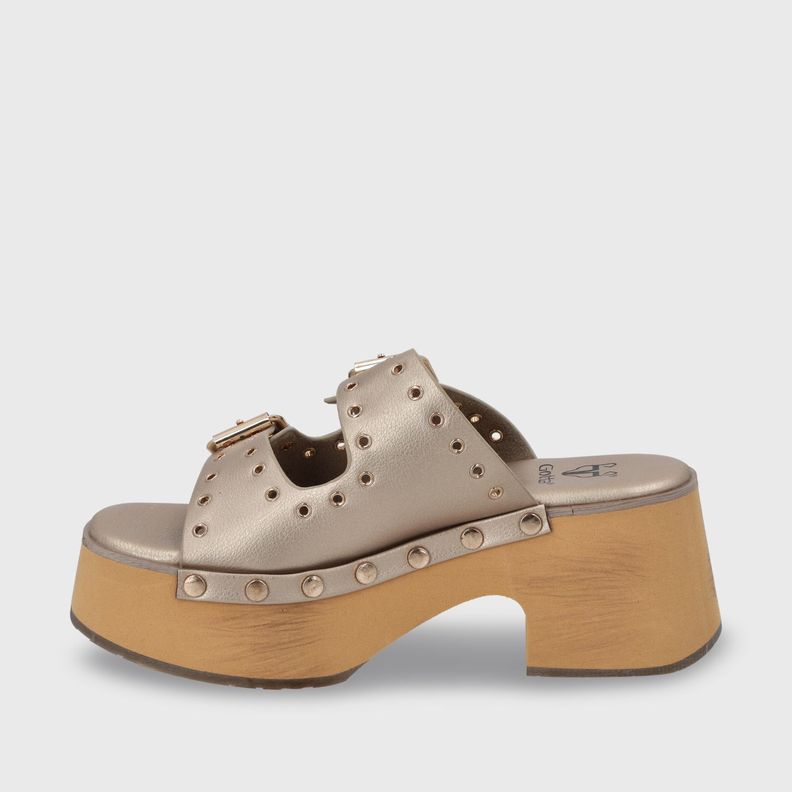 Sandalia Plataforma Oro Mujer 35266 Gotta-3