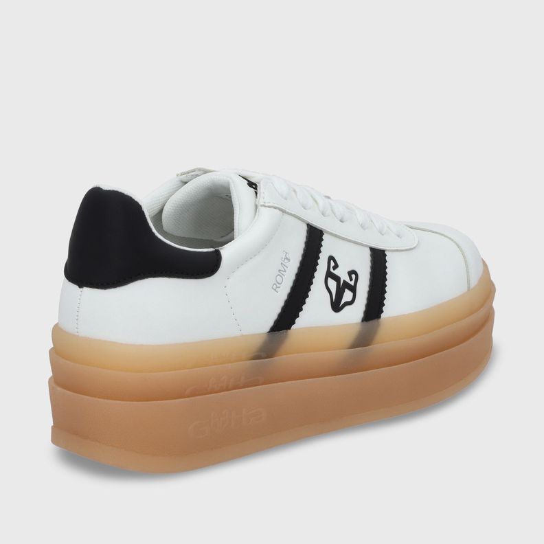 zapatilla Plataforma Blanco Mujer 53750 Gotta-4