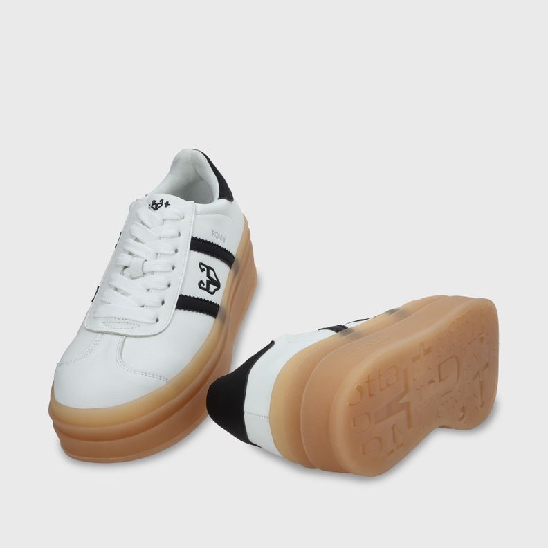 zapatilla Plataforma Blanco Mujer 53750 Gotta-6