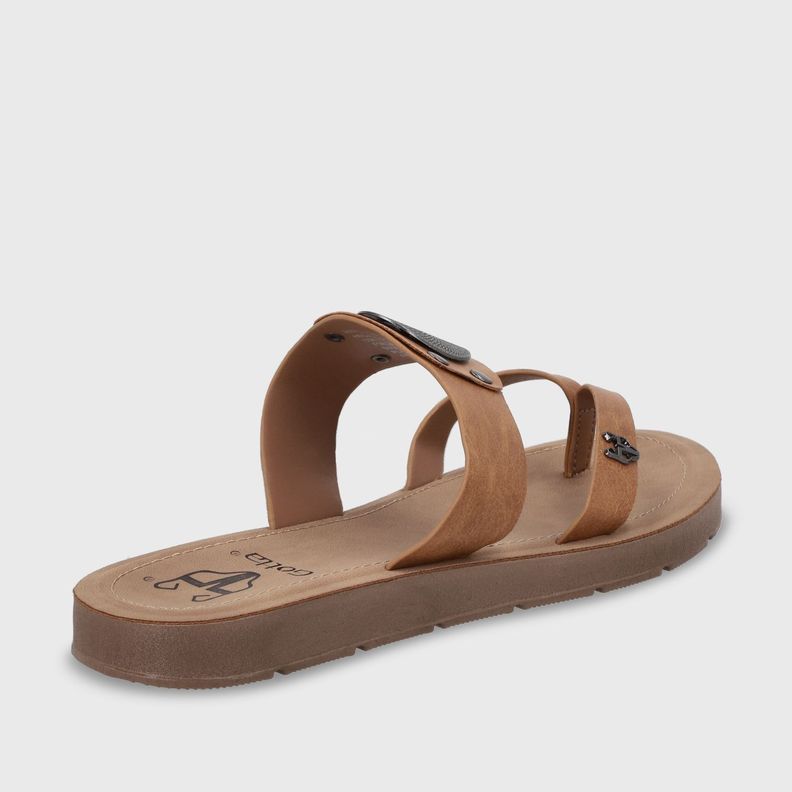Sandalia Plano Beige Mujer 13256 Gotta-4