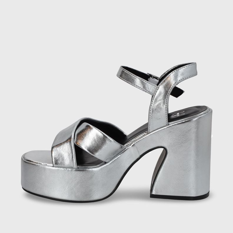Sandalia Plataforma Plateado Mujer 45701 Gotta-3