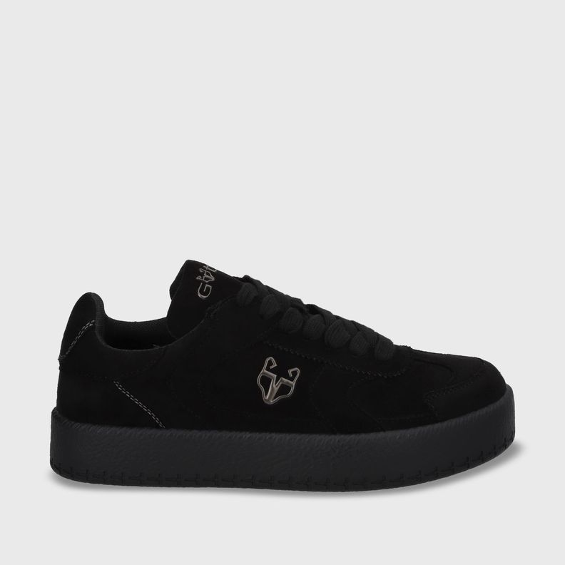 zapatilla Plano Negro Mujer 53741 Gotta-0