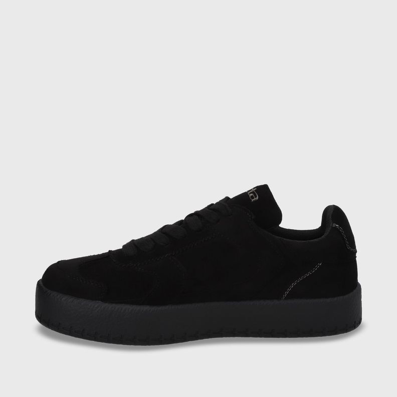 zapatilla Plano Negro Mujer 53741 Gotta-2