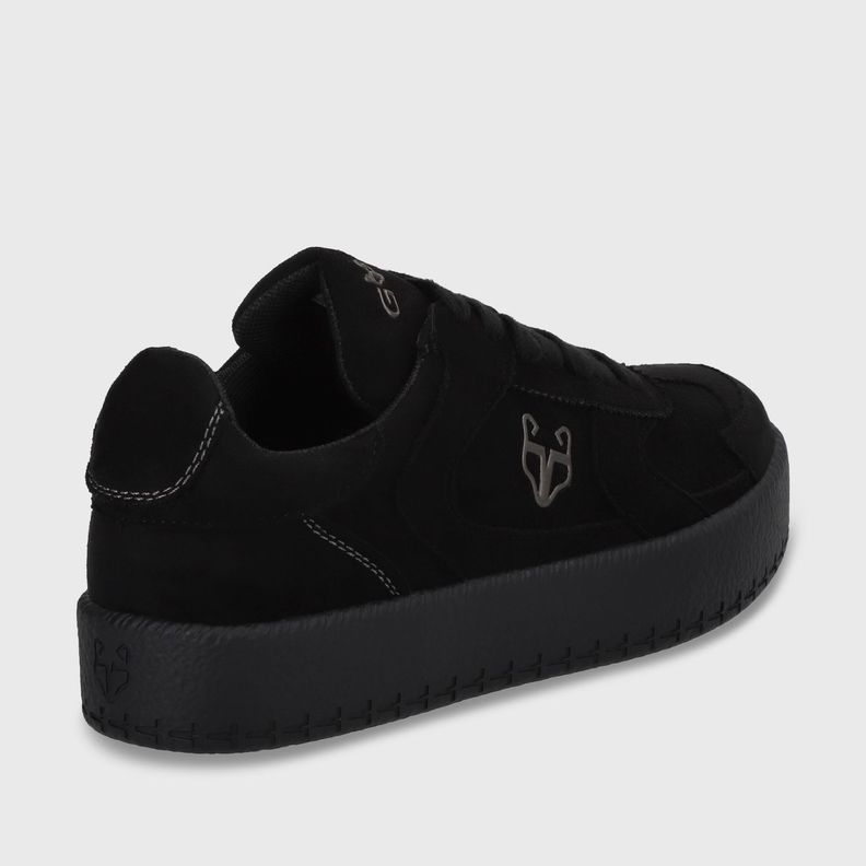 zapatilla Plano Negro Mujer 53741 Gotta-3