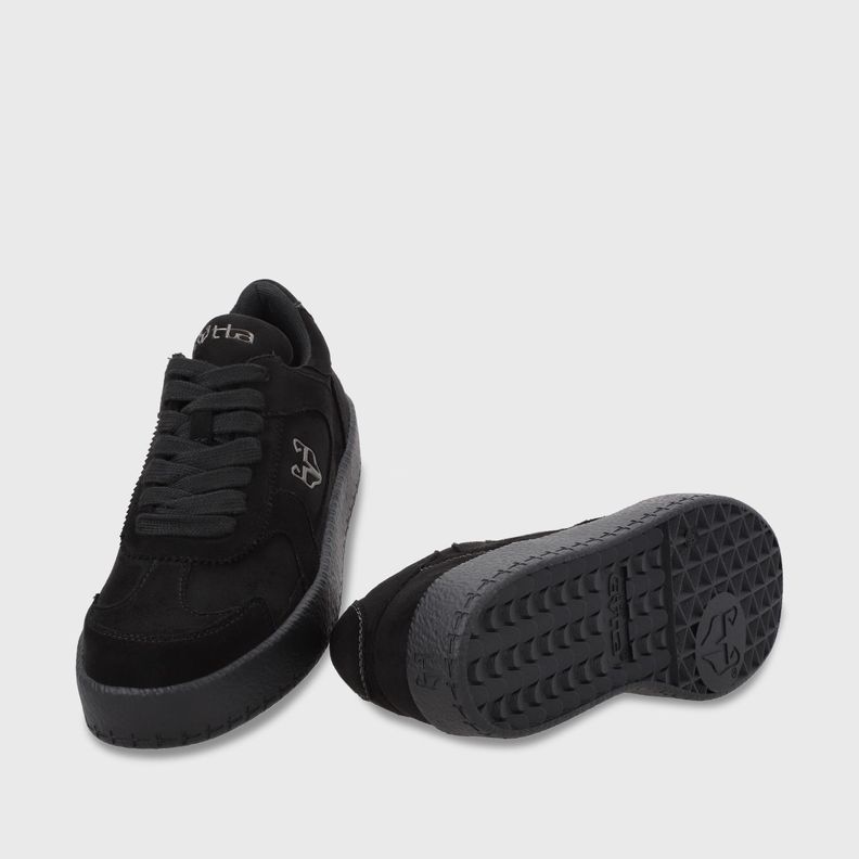 zapatilla Plano Negro Mujer 53741 Gotta-5