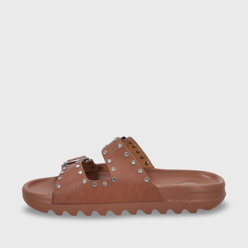 Sandalia Plana Café Mujer 52060 Gotta-3
