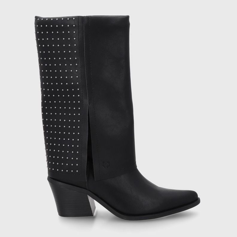Bota Taco Negra Mujer 33769 Gotta-0