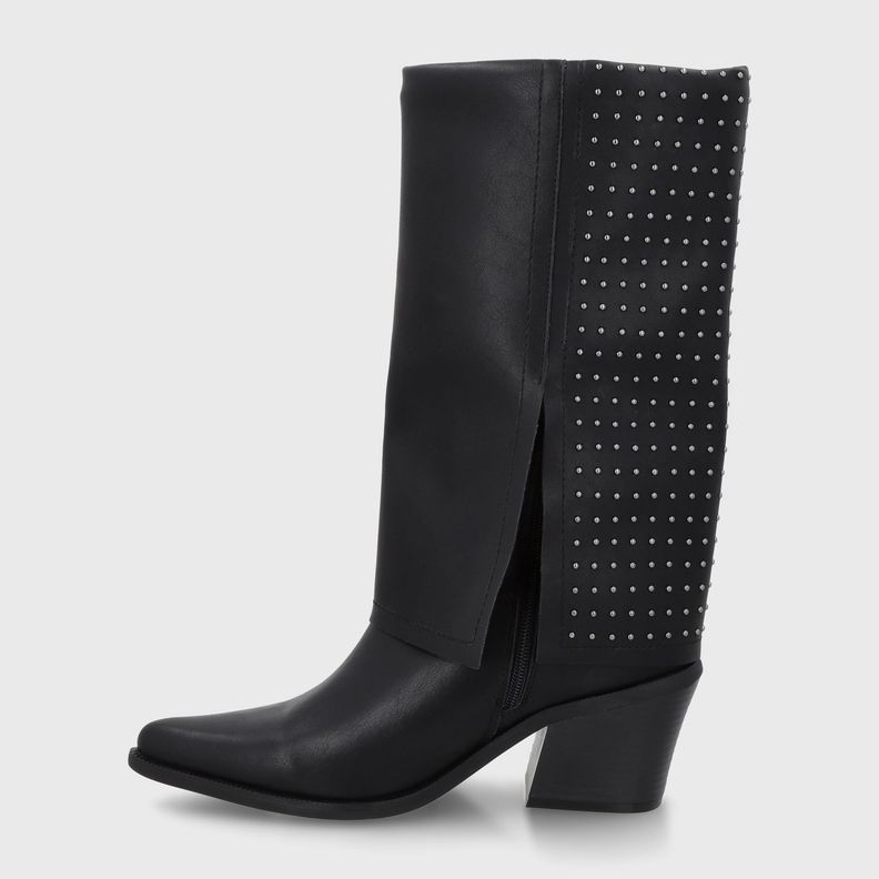 Bota Taco Negra Mujer 33769 Gotta-3