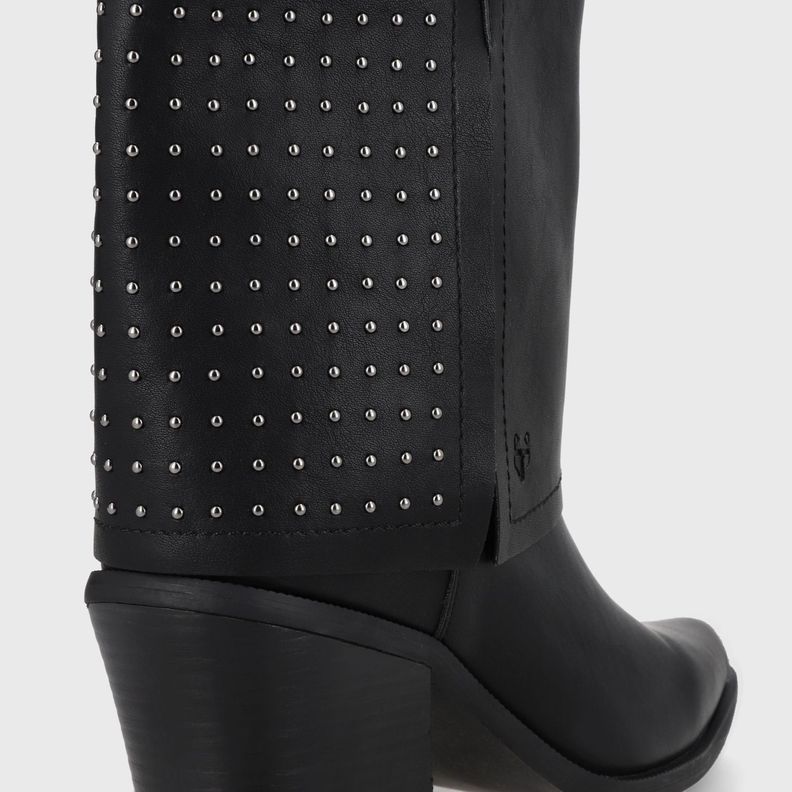 Bota Taco Negra Mujer 33769 Gotta-5