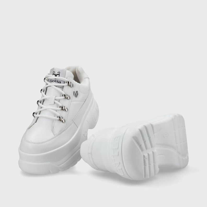 Zapatilla Blanca Mujer 97249 Gotta-6