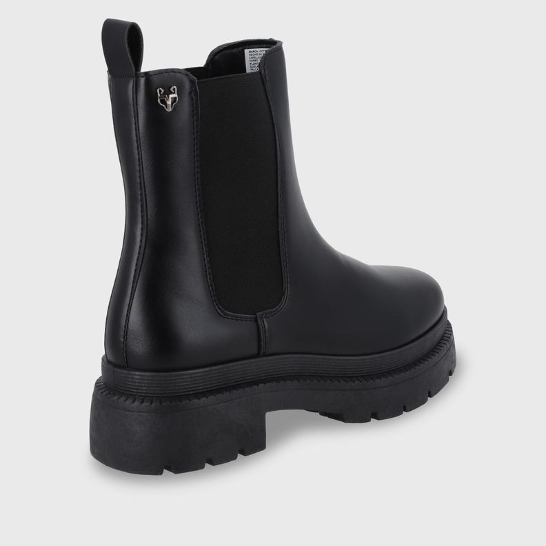 Botín Negro Mujer 48081 Gotta-2