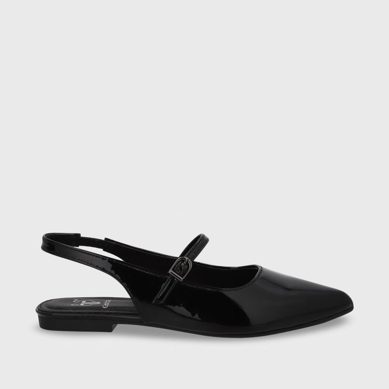 Ballerina Plano Negro Mujer 54012 Gotta-0
