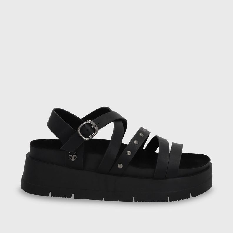 Sandalia Plataforma Negra Mujer 55231 Gotta-0