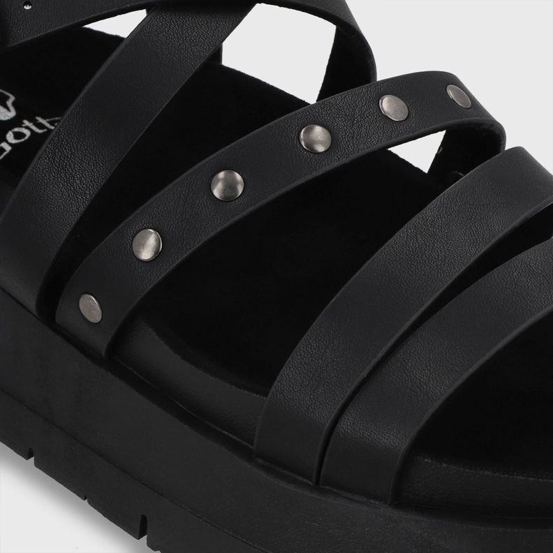 Sandalia Plataforma Negra Mujer 55231 Gotta-2