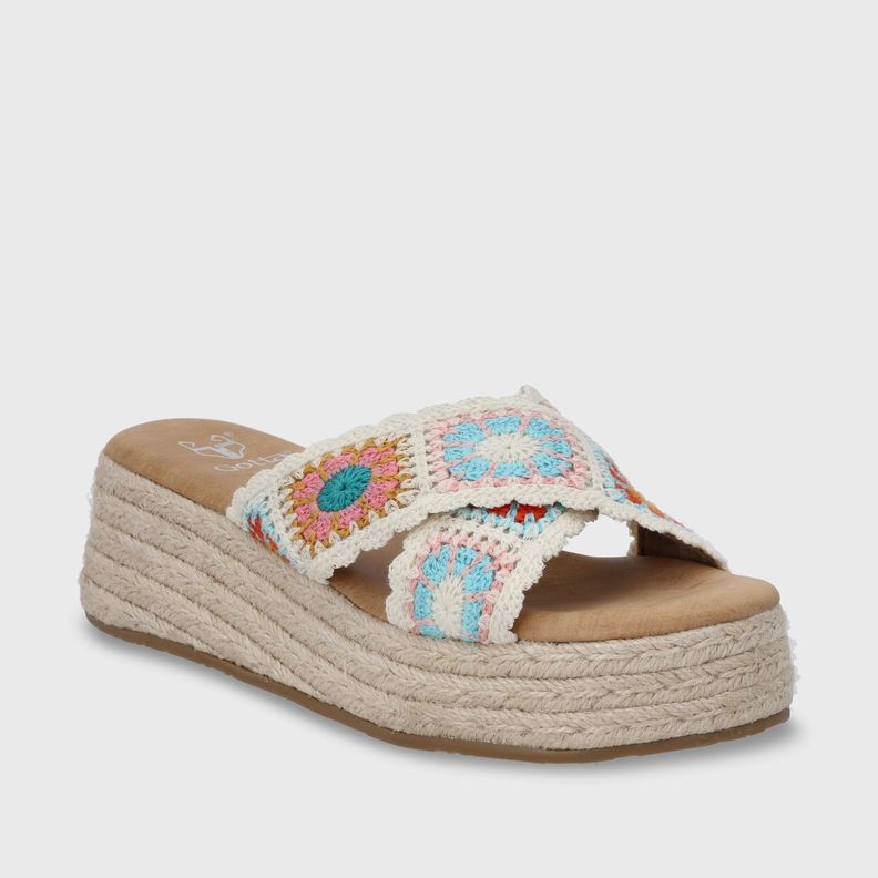 Sandalia Plataforma Multicolor Mujer 55970 Gotta-1