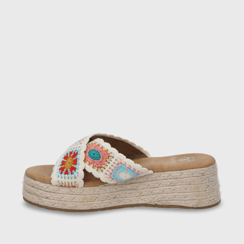 Sandalia Plataforma Multicolor Mujer 55970 Gotta-3
