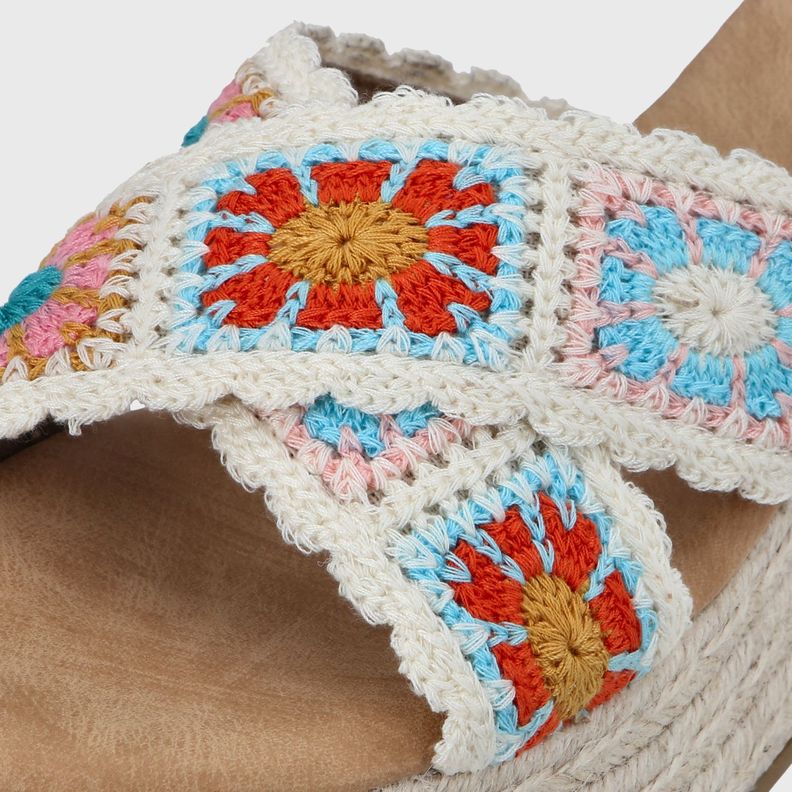 Sandalia Plataforma Multicolor Mujer 55970 Gotta-5