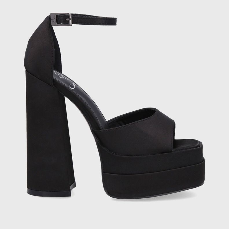 Sandalia Plataforma Negra Mujer 25911 Gotta-0