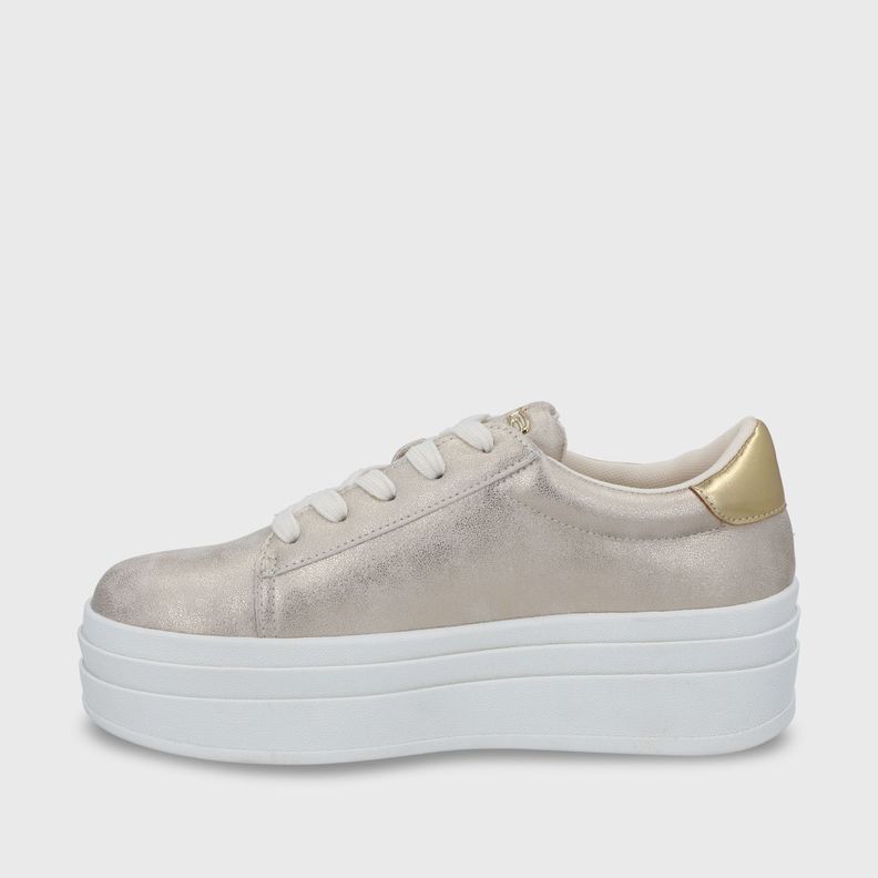 zapatilla Plataforma Oro Mujer 53751 Gotta-3