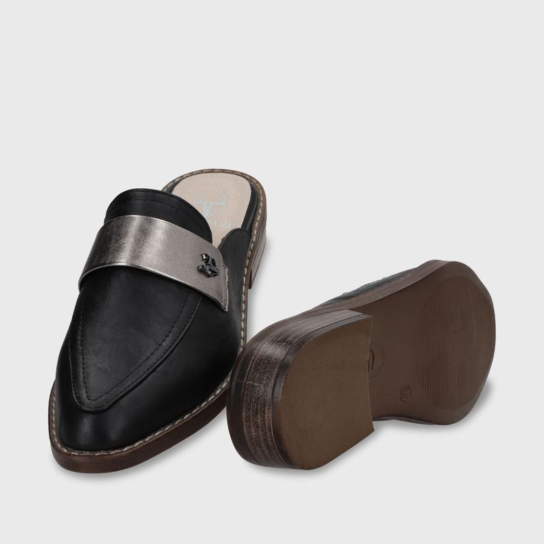 Puntilla Plano Negro Mujer 17569 Gotta-5