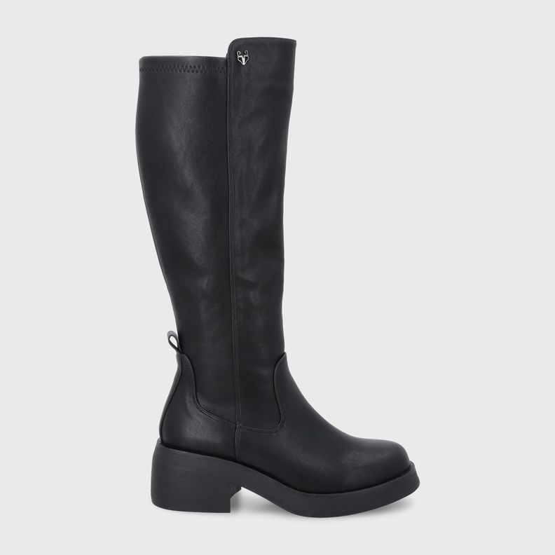 Bota Taco Negra Mujer 55251 Gotta-0