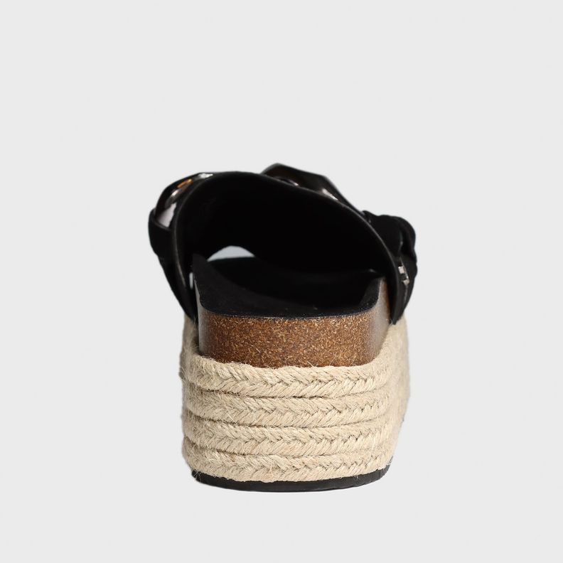 Sandalia Plataforma Negra Mujer 15251 Gotta-4
