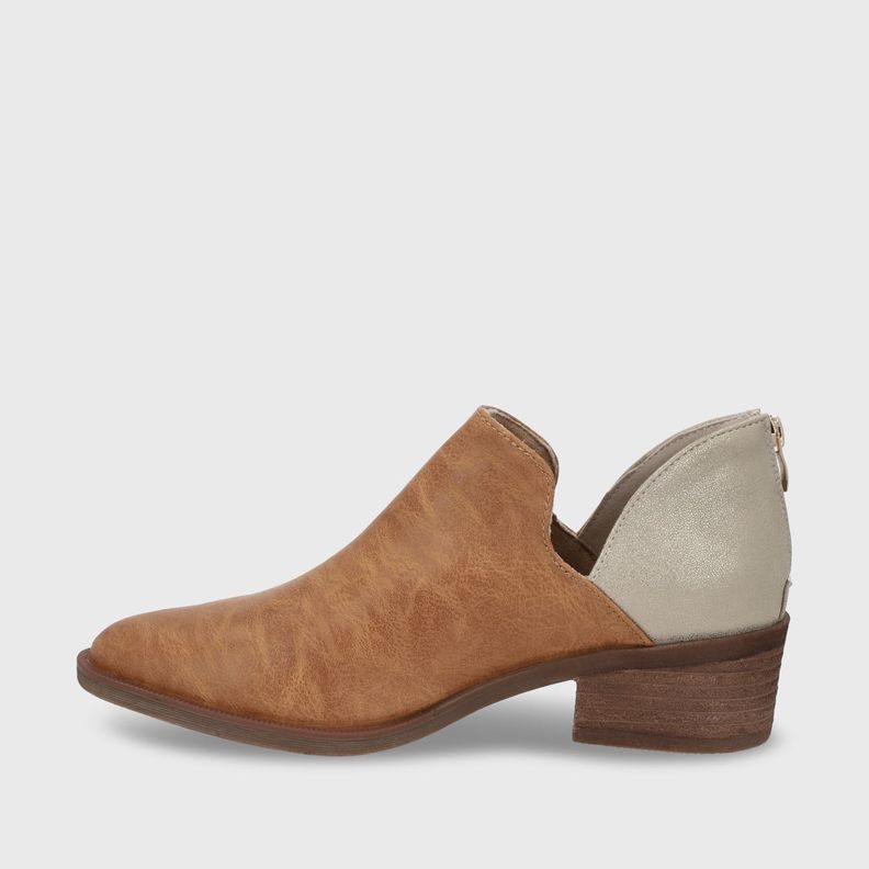 zapato Taco Beige Mujer 43108 Gotta-3