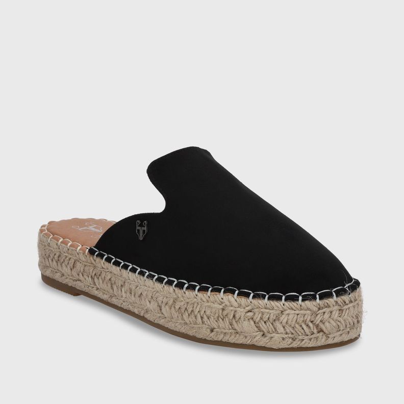 Puntilla Yute Negra  Mujer 45721 Gotta-1