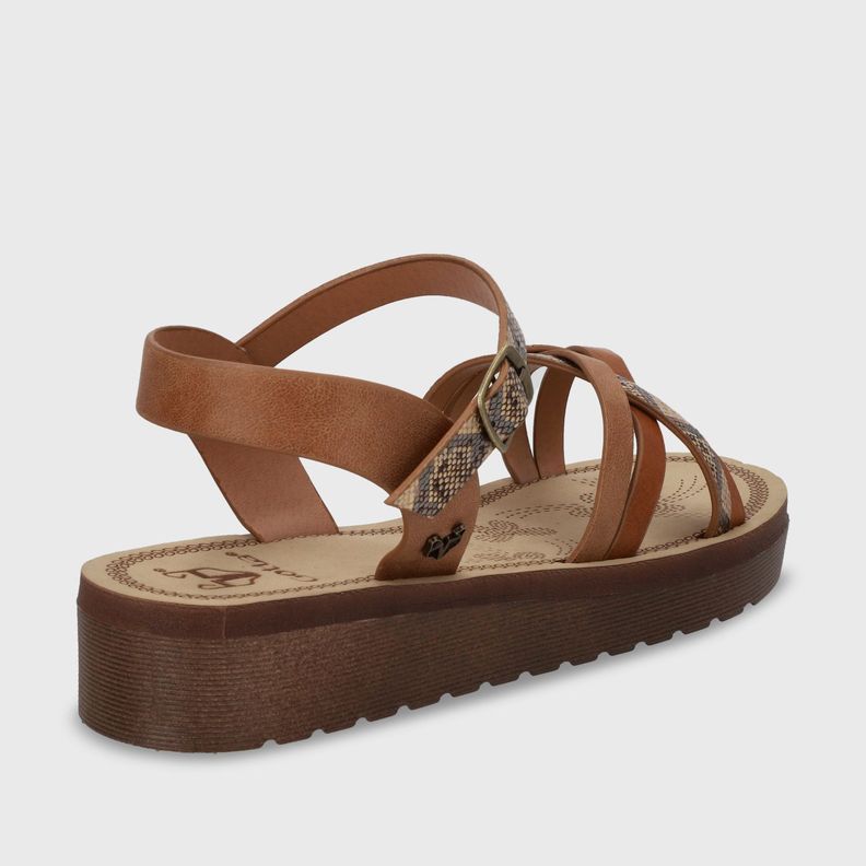 Sandalia Plana Café Mujer 13211 Gotta-4