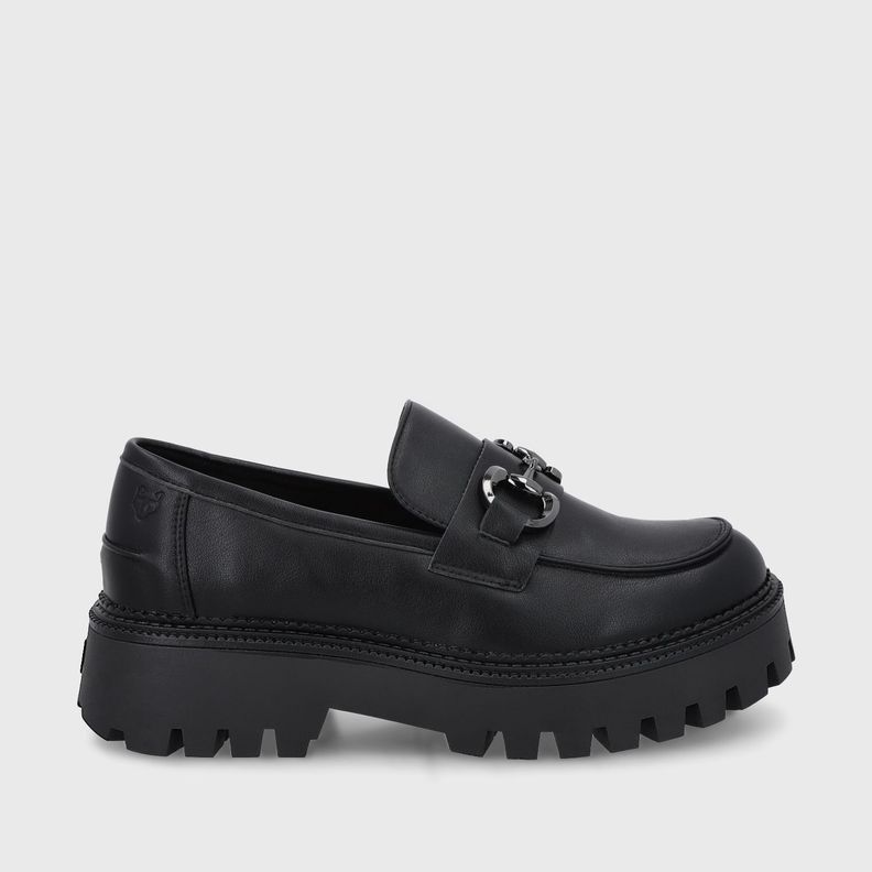 Zapato Plataforma Negro Mujer 46303 Gotta