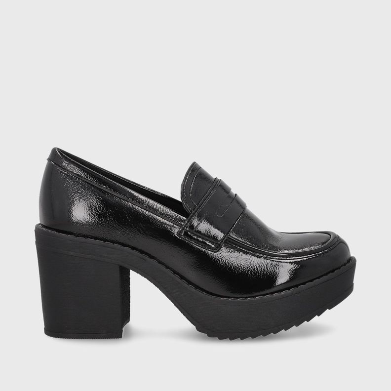 Zapato Negro Charol Mujer 13503 Gotta-0