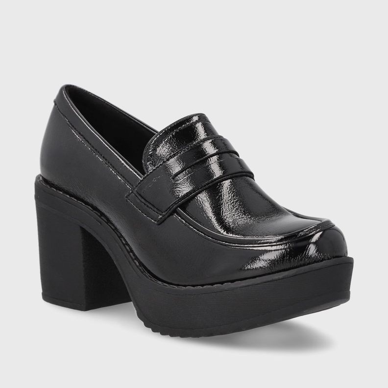 Zapato Negro Charol Mujer 13503 Gotta-1