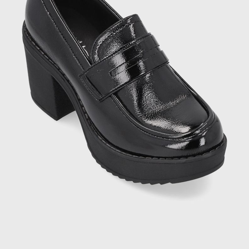 Zapato Negro Charol Mujer 13503 Gotta-5