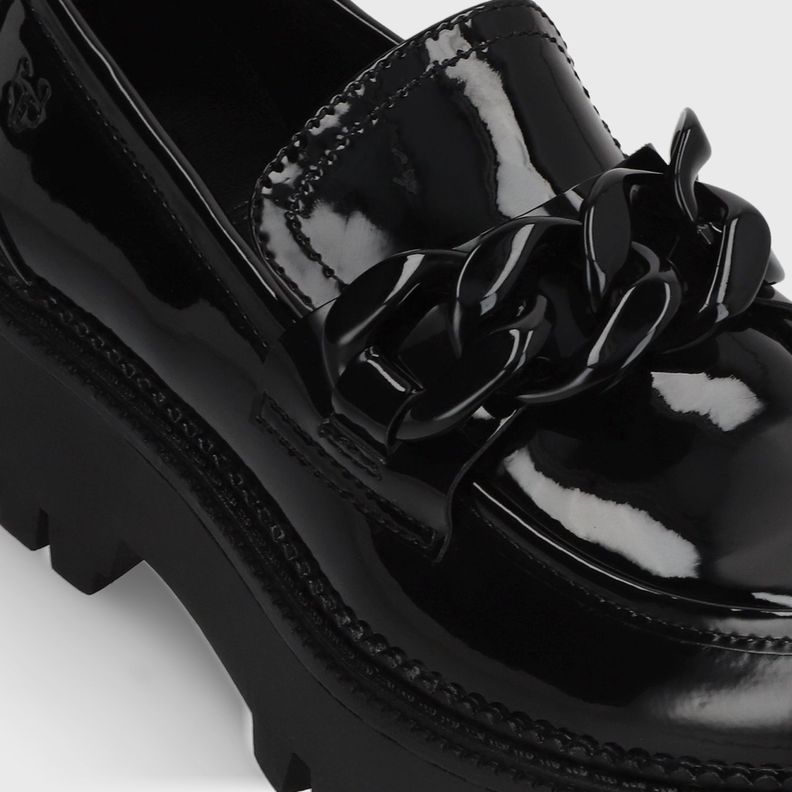 Zapato Plataforma Negro Mujer 46301 Gotta-5