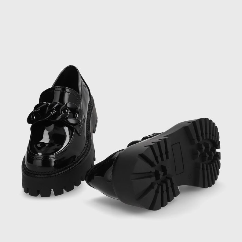 Zapato Plataforma Negro Mujer 46301 Gotta-6