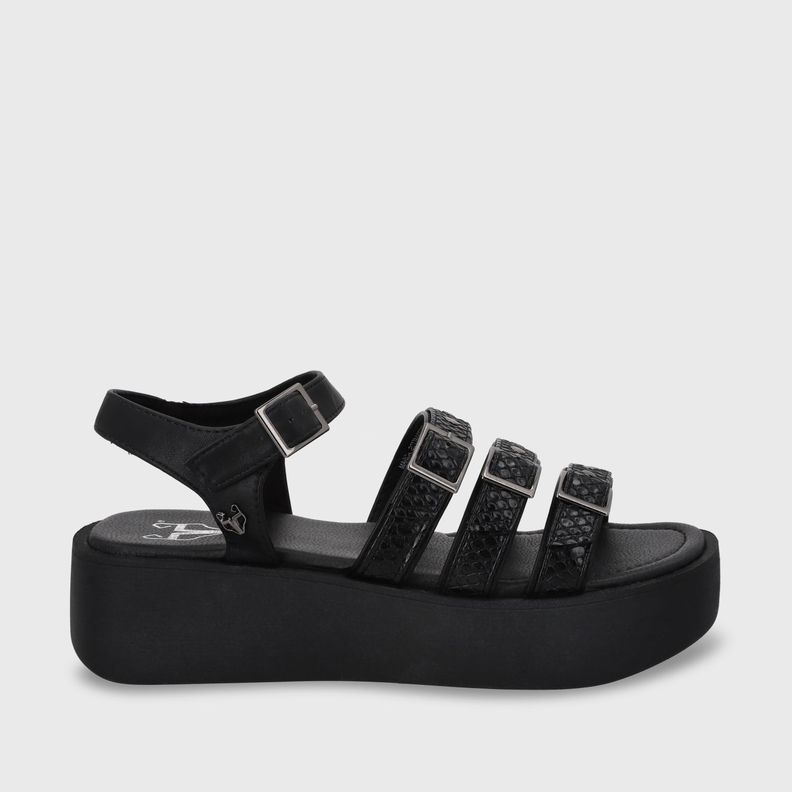 Sandalia Plataforma Negro Mujer 53731 Gotta-0