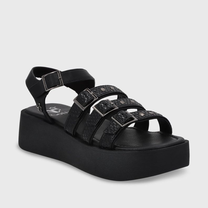 Sandalia Plataforma Negro Mujer 53731 Gotta-1