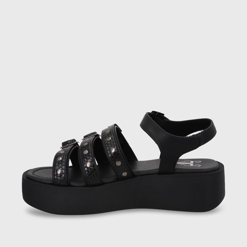 Sandalia Plataforma Negro Mujer 53731 Gotta-3