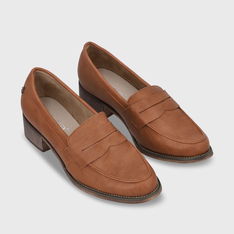 Zapato Plano Beige Mujer 23552 Gotta-2