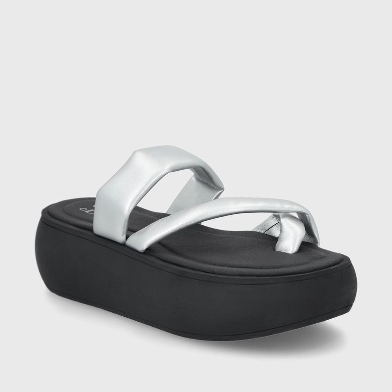 Sandalia Plateada  Mujer 43031 Gotta-1